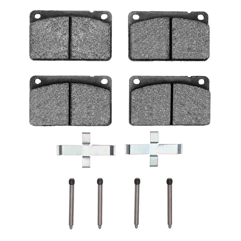 R1 75-84 Volvo 245 Front Semi Met Pads & Hardware Kit 1