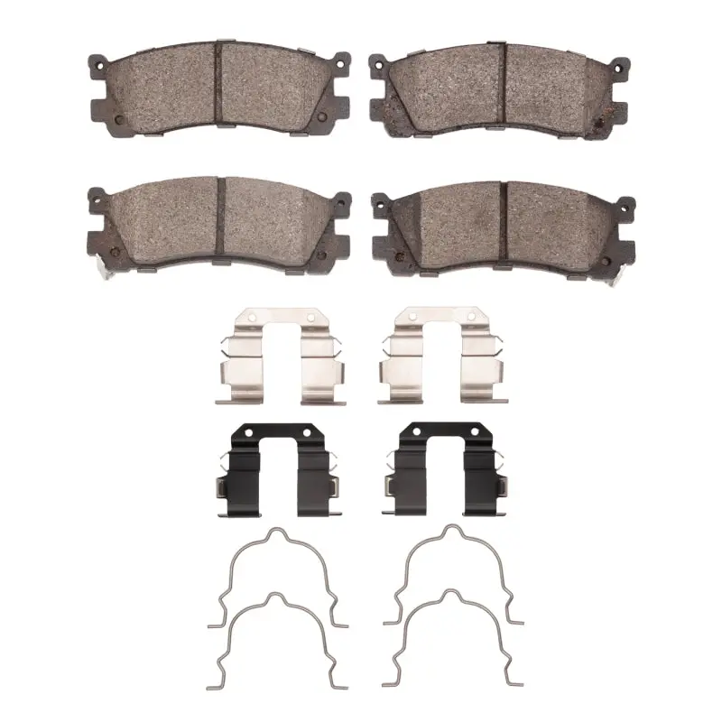 R1 1995-2002 Mazda Millenia Rear R1 Optimum Oe Pads & Hardware Kit 1