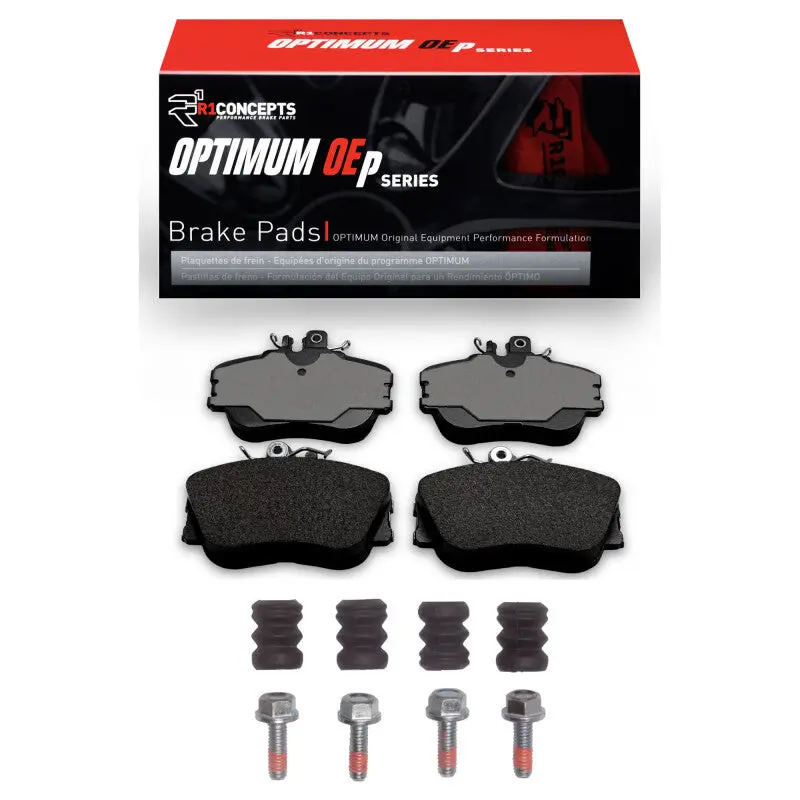 R1 94-98 Mercedes-Benz C230 Front Optimum Oe Pads & Hardware Kit 1