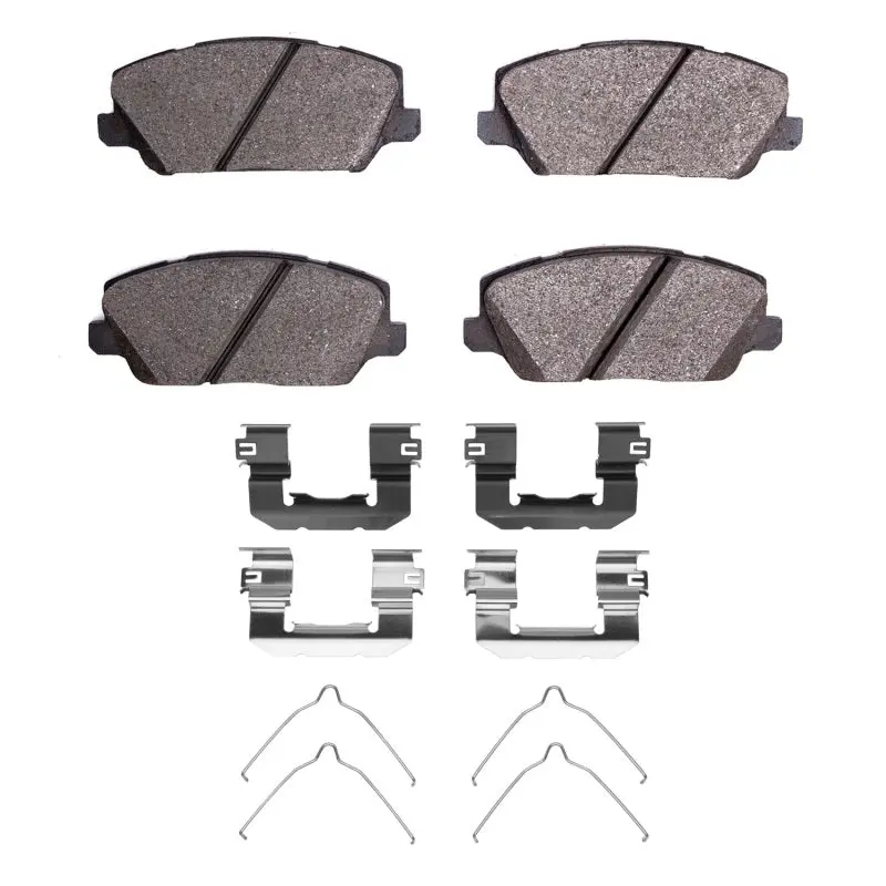 R1 17-20 Kia Cadenza Front Ceramic Pads & Hardware Kit 1