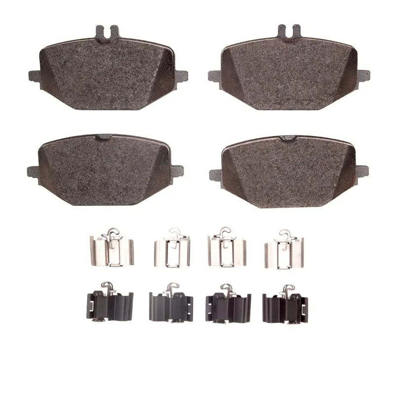 R1 19-26 Mercedes-Benz G500 (Mexico) Rear Euro Ceramic Pads & Hardware Kit 1