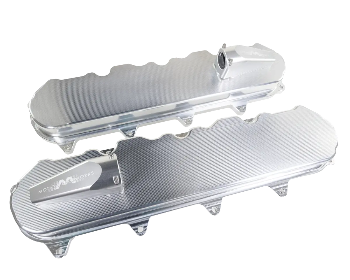 Lt Race Billet Valve Covers W/ Motion Quick Release Breathers 11-170 1