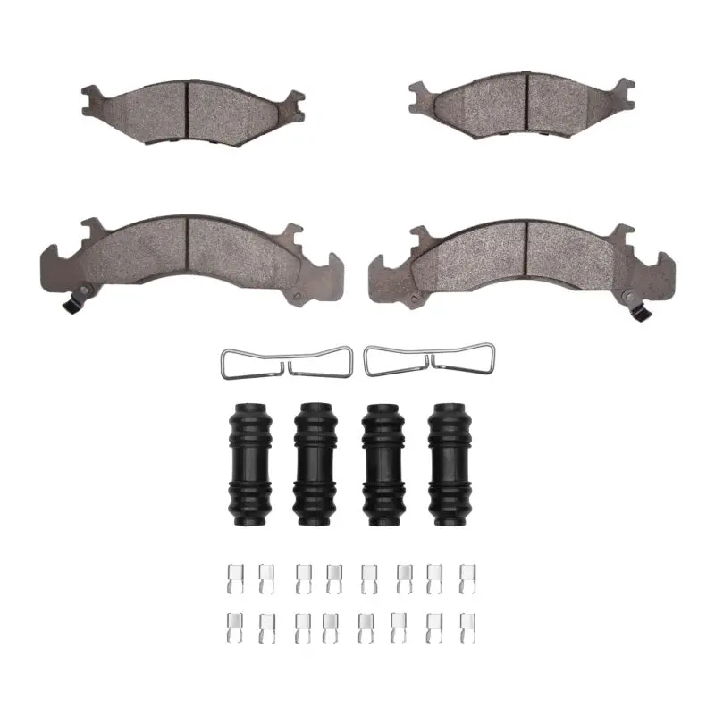 R1 91-92 Dodge Monaco Front Semi Met Pads & Hardware Kit 1