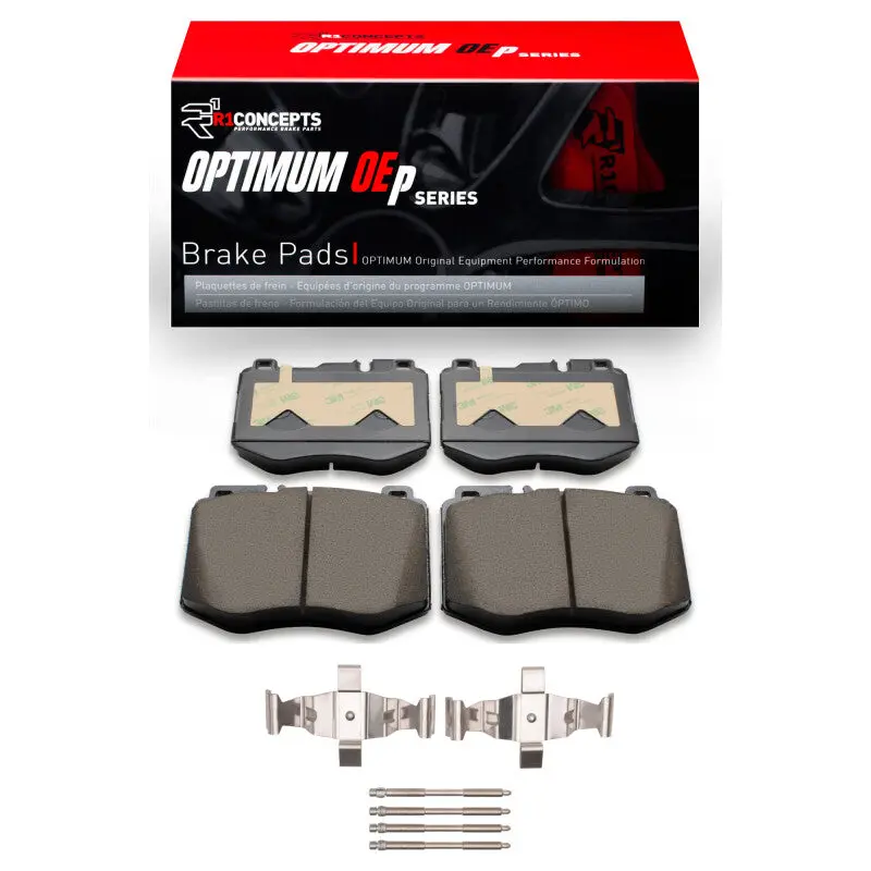 R1 15-21 Mercedes-Benz Glc300 Front Optimum Oe Pads & Hardware Kit 1