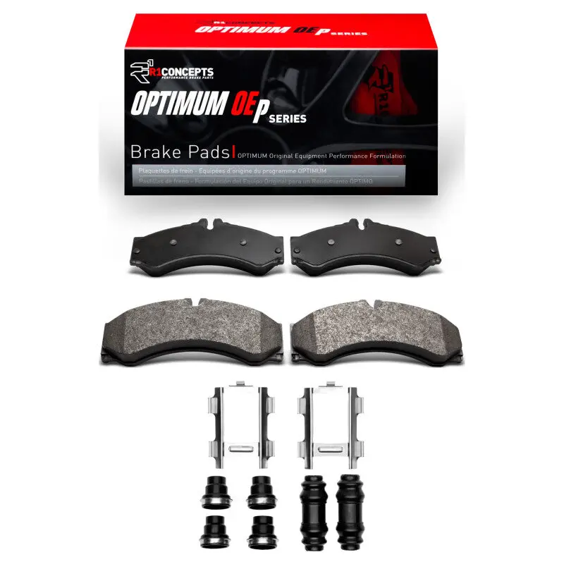 R1 02-06 Dodge Sprinter 3500 Front/Rear Optimum Oe Pads & Hardware Kit 1
