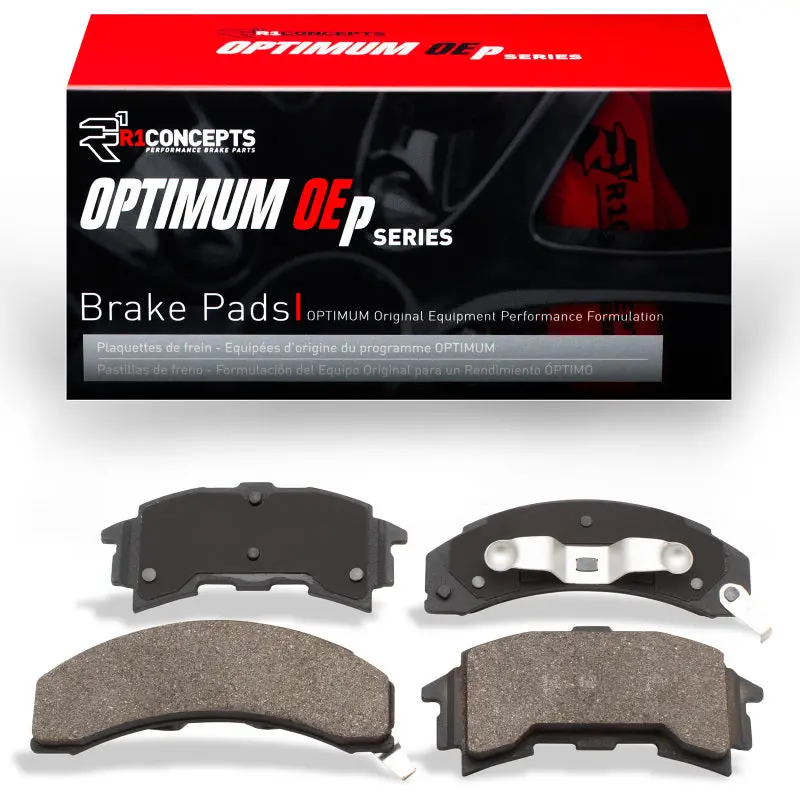 R1 84-88 Pontiac Fiero Rear R1 Optimum Oe Brake Pads 1