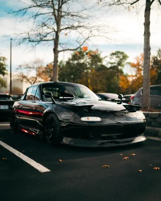 Cosmis Wheels Mrii Gloss Black 15X8 +30 4X100 | Miata 1