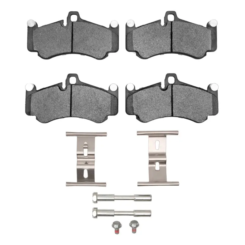 R1 02-13 Porsche Carrera Gt Front/Rear Semi Met Pads & Hardware Kit 1