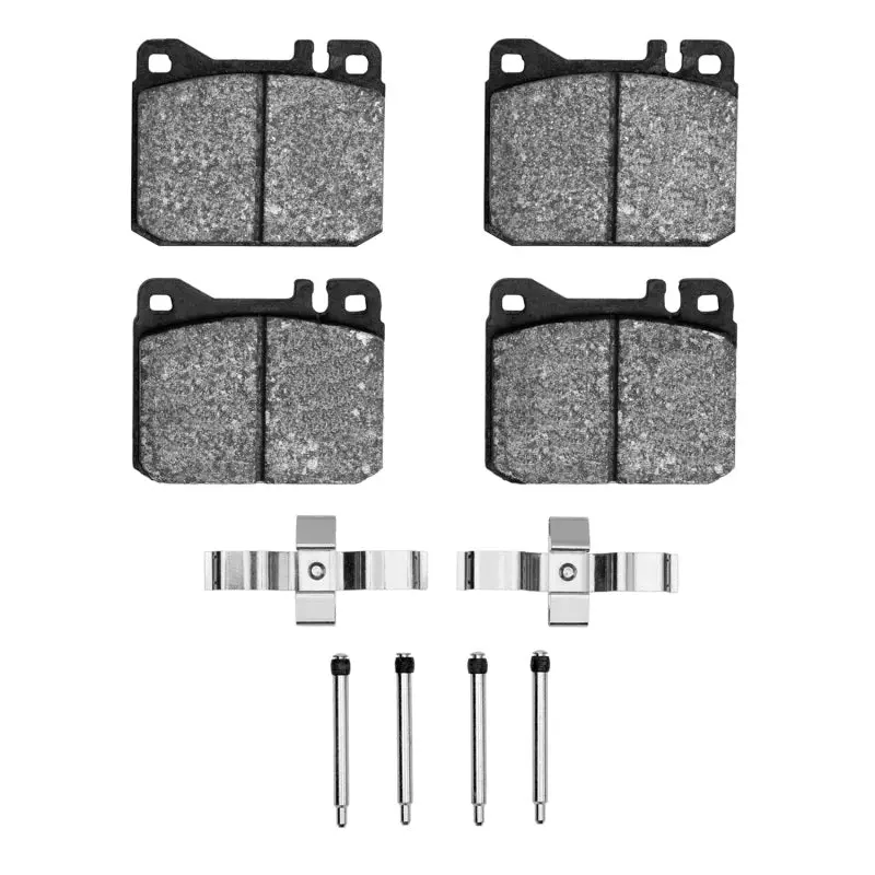 R1 73-79 Mercedes-Benz 280 Front Optimum Oe Pads & Hardware Kit 1