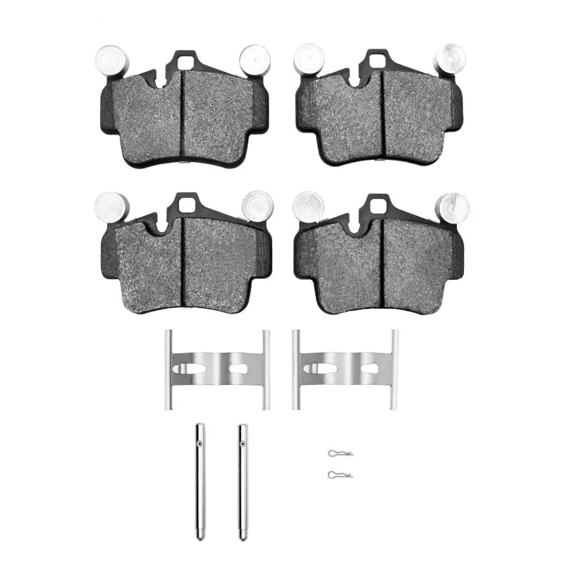 R1 03-16 Porsche Boxster Rear Ceramic Pads & Hardware Kit 1