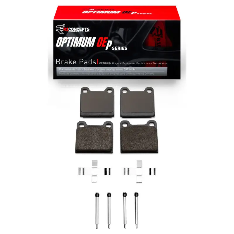 R1 63-65 Porsche 356 Front Optimum Oe Pads & Hardware Kit 1