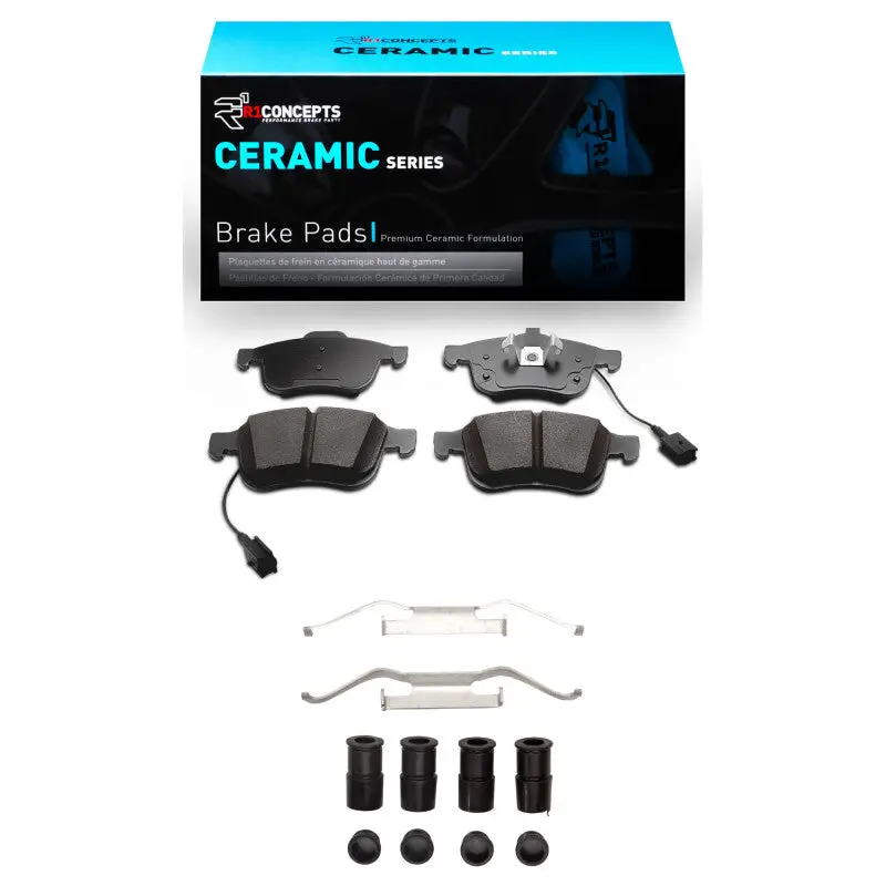 R1 15-22 Ram Promaster City Front Ceramic Pads & Hardware Kit 1