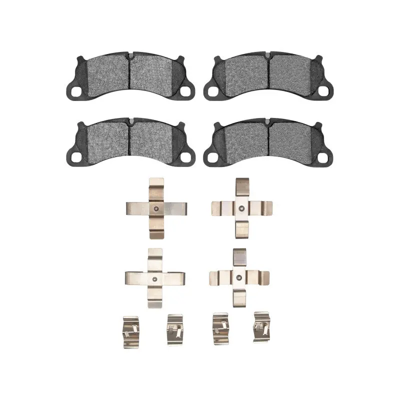 R1 12-16 Porsche 911 Front Ceramic Pads & Hardware Kit 1