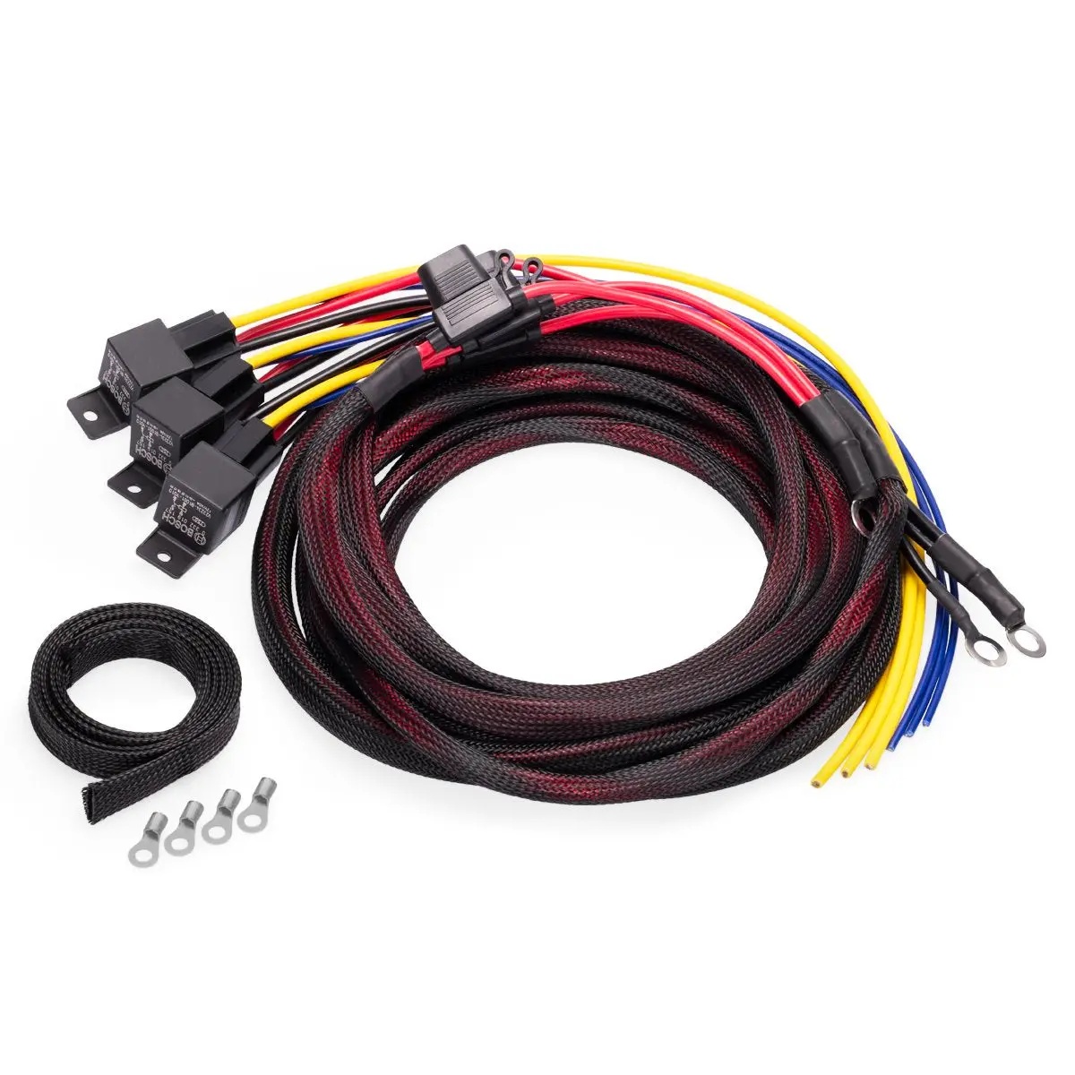 Nuke Performance - Wiring Kit For Triple Fuel Pumps, 30-Amp, Battery Connection 1