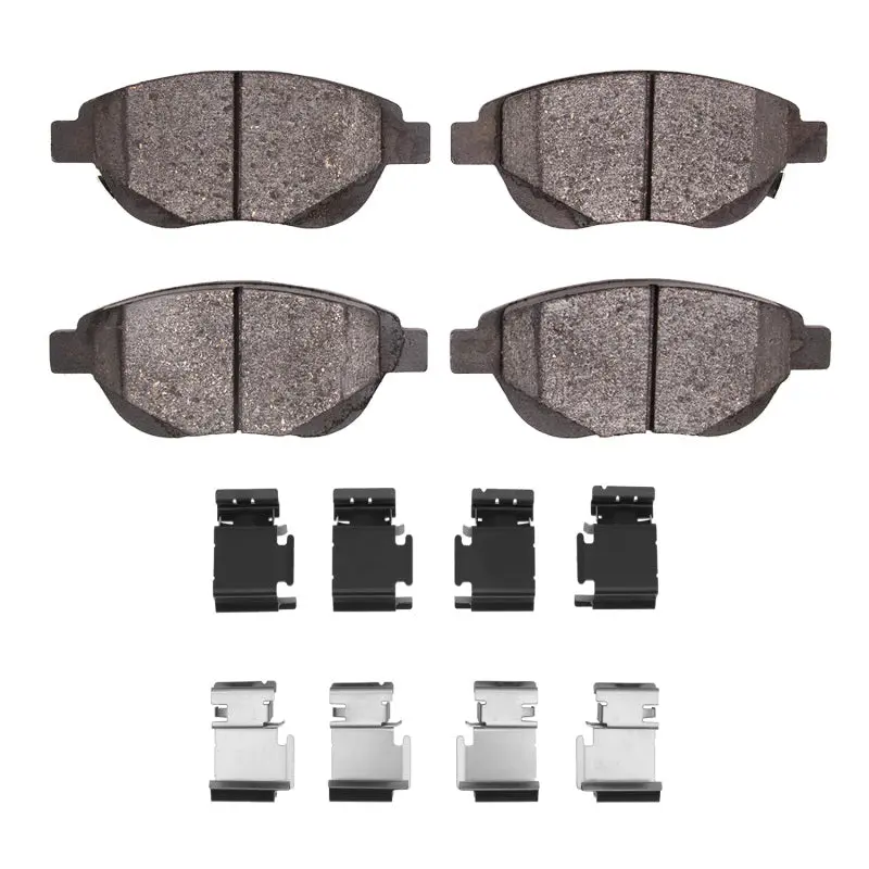 R1 12-19 Fiat 500 (Usa/Canada) Front Semi Met Pads & Hardware Kit 1