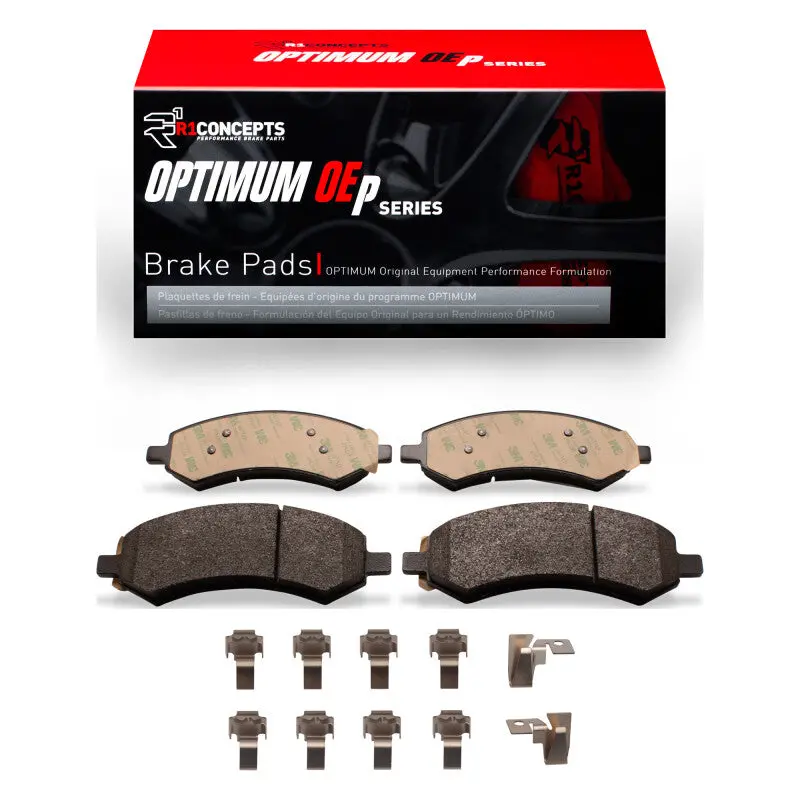 R1 2005-2024 Chrysler Aspen Front R1 Optimum Oe Pads & Hardware Kit 1