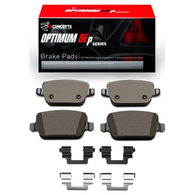 R1 08-12 Land Rover Lr2 Rear Optimum Oe Pads & Hardware Kit 1