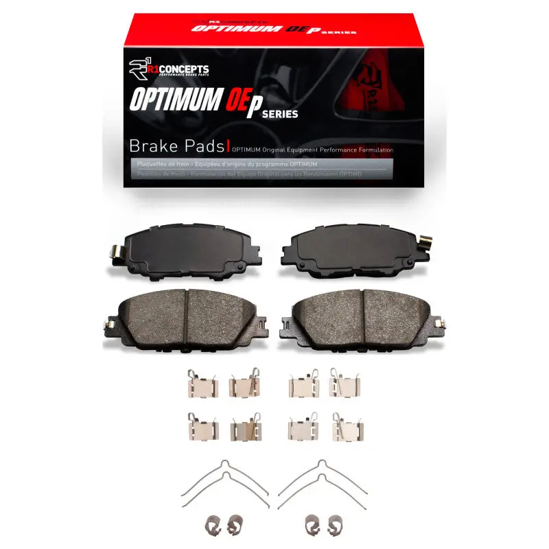 R1 2019-2025 Toyota Corolla (Mexico) Front R1 Optimum Oe Pads & Hardware Kit 1