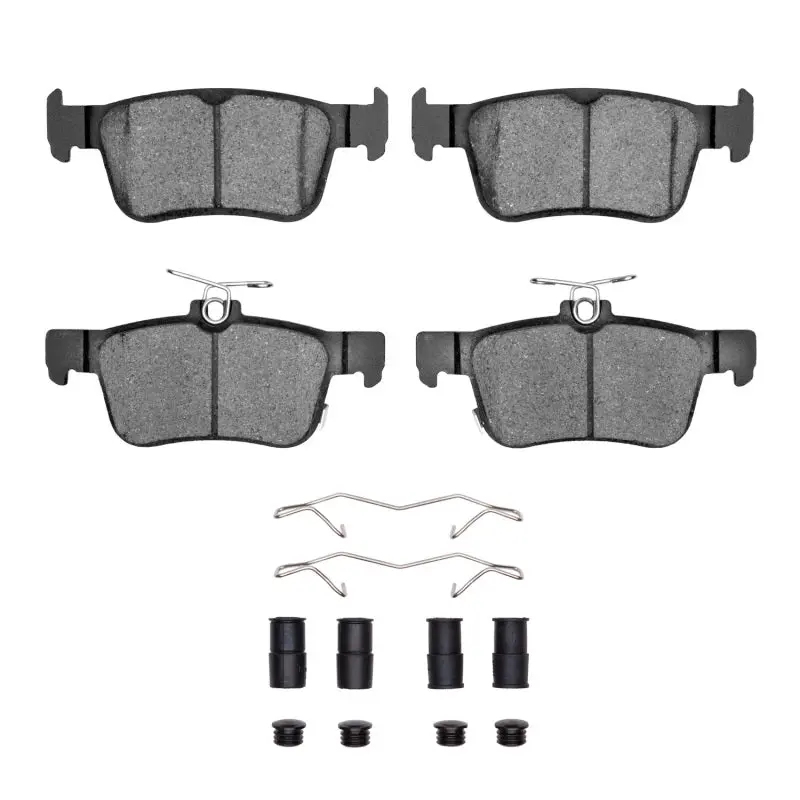 R1 16-25 Acura Integra Rear Euro Ceramic Pads & Hardware Kit 1
