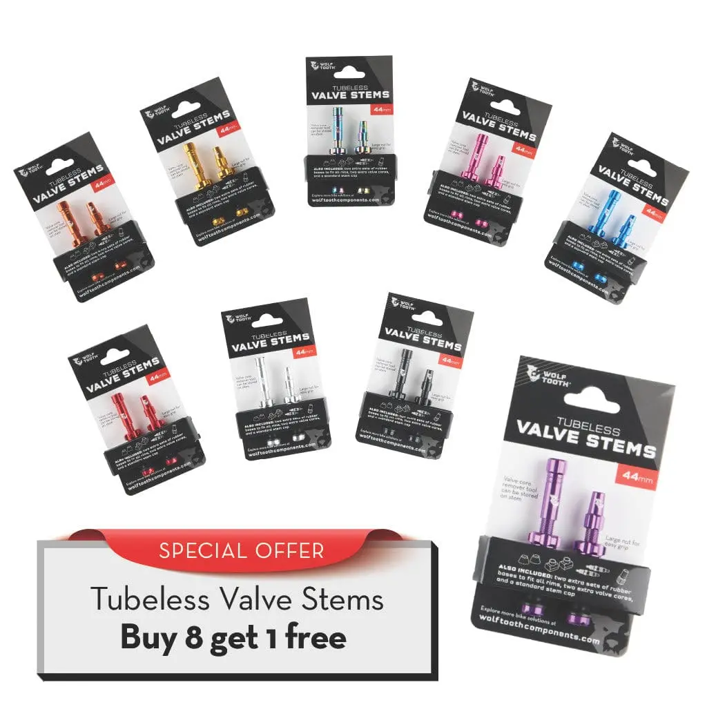 Tubeless Valve Stem Kit Bundle - Buy 8 Sets And Get 1 Set For Free 1