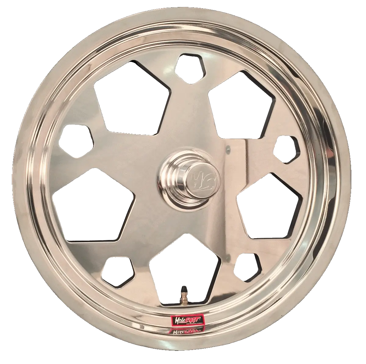 17" X 4" Pentastar Spindle Wheel 1