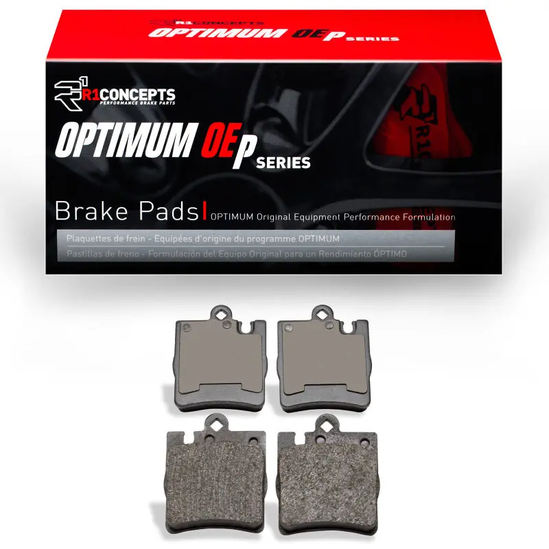 R1 96-11 Mercedes-Benz Clk430 Rear R1 Optimum Oe Brake Pads 1