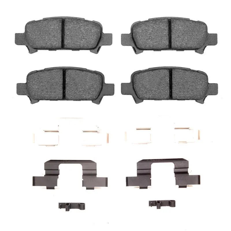R1 05-09 Subaru Legacy Rear Optimum Oe Pads & Hardware Kit 1
