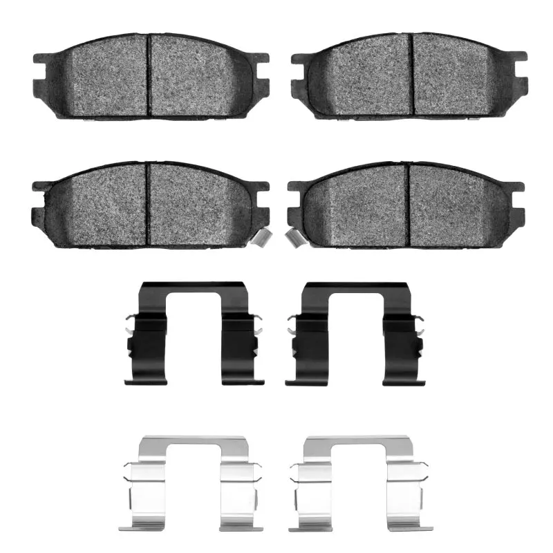 R1 91-92 Dodge Colt Front Optimum Oe Pads & Hardware Kit 1