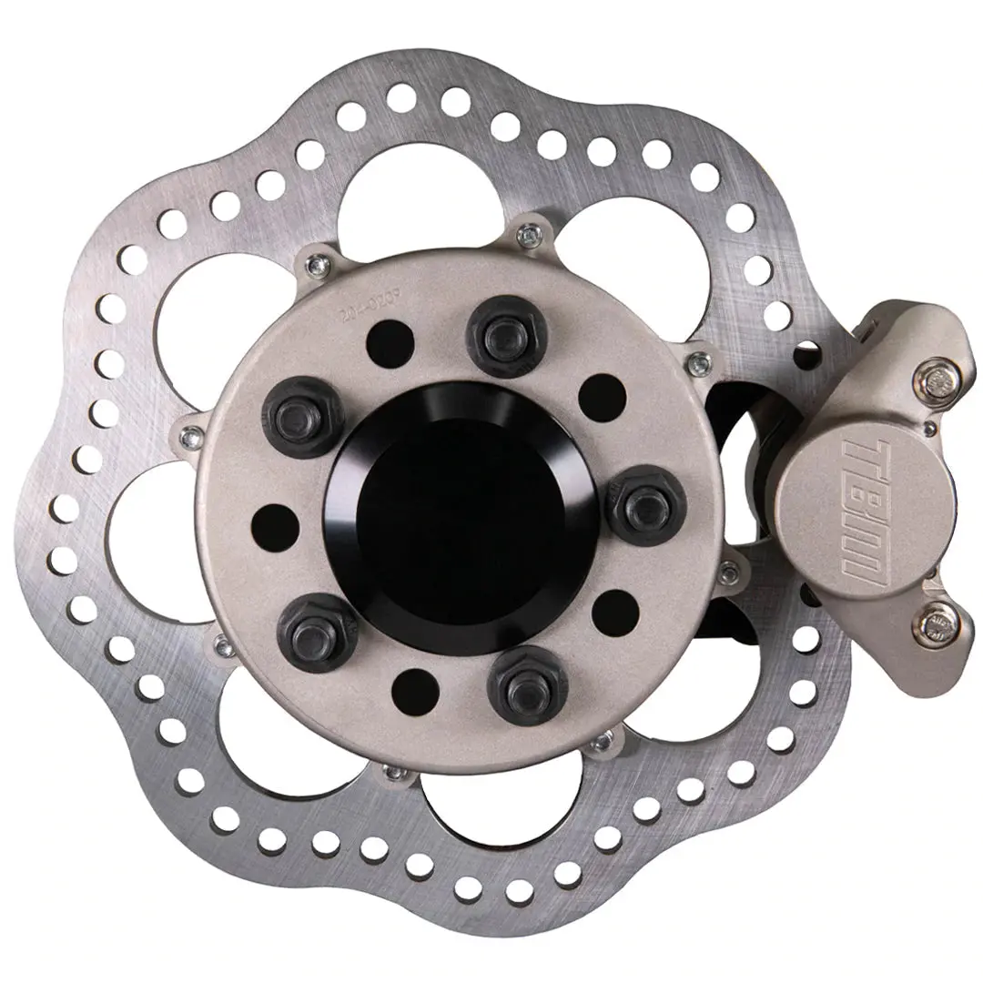 Racecraft 300104 Front Drag Racing Brakes (Reuses Factory Hub) 001-0224 1