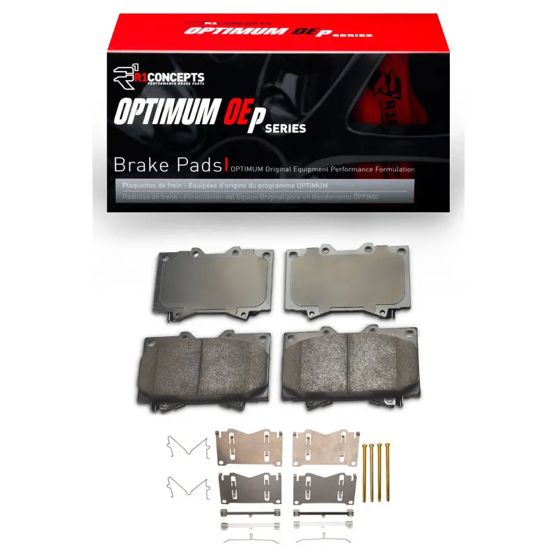 R1 1998-2007 Lexus Lx470 Front R1 Optimum Oe Pads & Hardware Kit 1