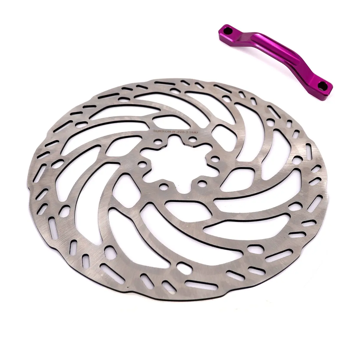 Kke Motorcycle Front 220Mm Brake Disc With Adapter Brake Caliper For Surron For Segway X160/X260 1