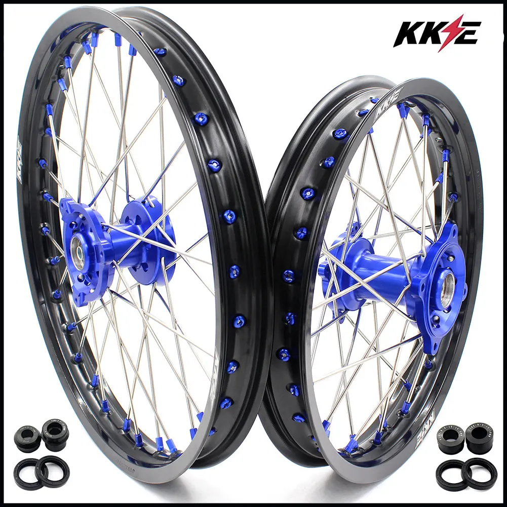 Kke 19 & 16 Big Kids Wheels Rims For Yamaha Yz80 1993-2001 Yz85 2002-2025 1