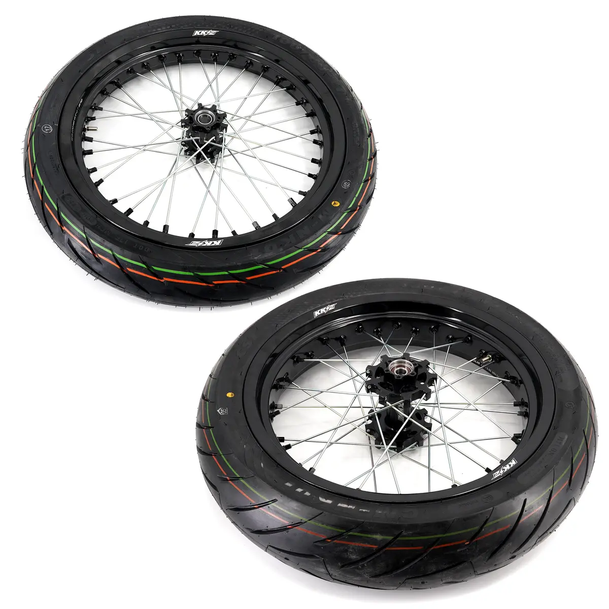 Kke 17Inch E-Bike Supermoto Wheels Rim Fit For Rawrr Mantis X Black 1