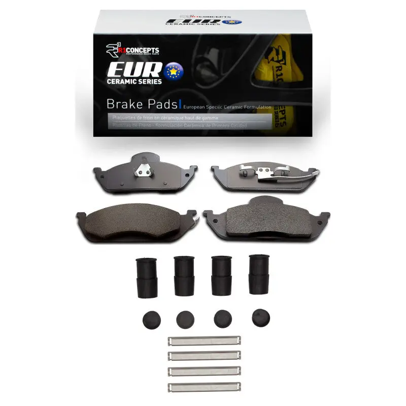 R1 98-05 Mercedes-Benz Ml320 Front Euro Ceramic Pads & Hardware Kit 1
