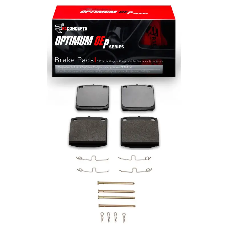 R1 76-81 Nissan 510 Front Optimum Oe Pads & Hardware Kit 1