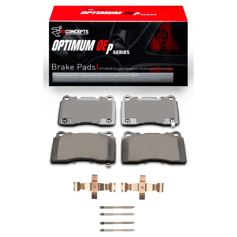 R1 16-20 Cadillac Ats Front Optimum Oe Pads & Hardware Kit 1