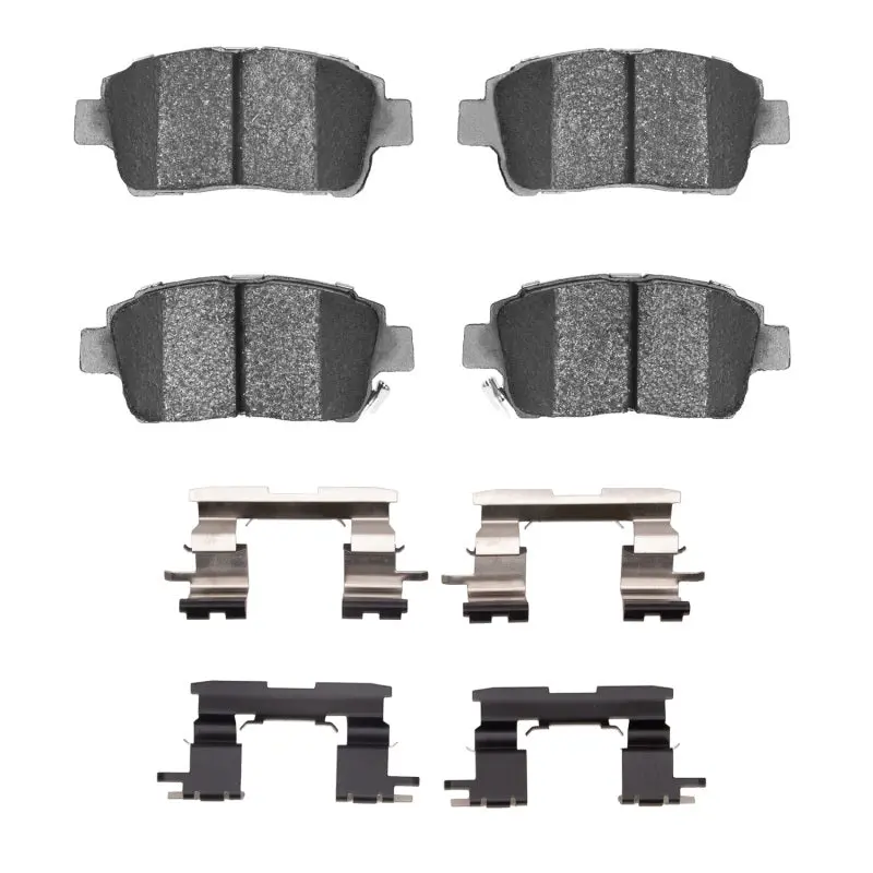 R1 00-00 Toyota Celica Front Semi Met Pads & Hardware Kit 1