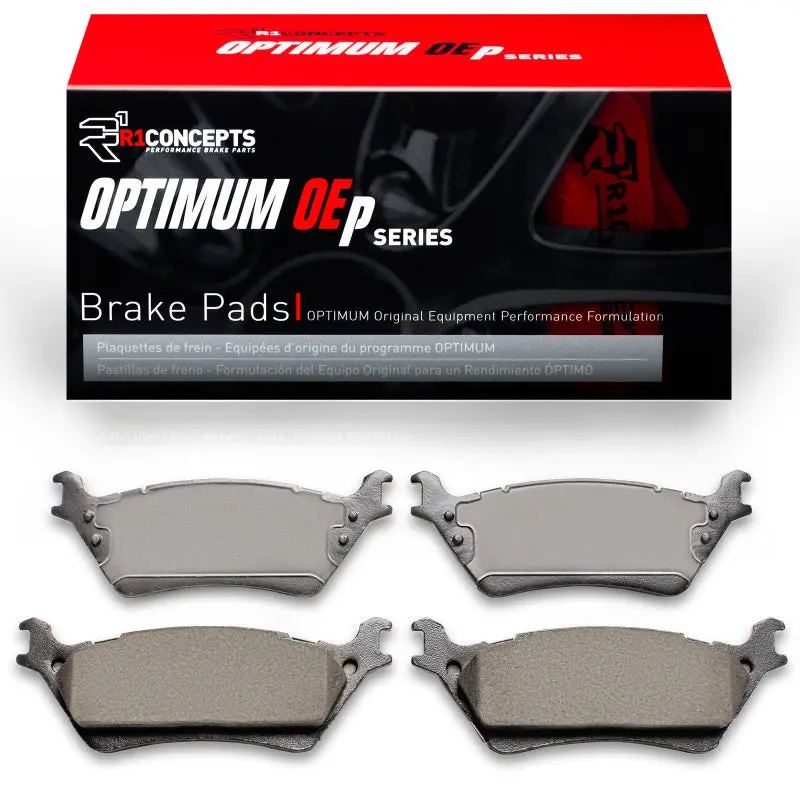 R1 12-20 Ford F-150 Rwd Rear R1 Optimum Oe Brake Pads 1