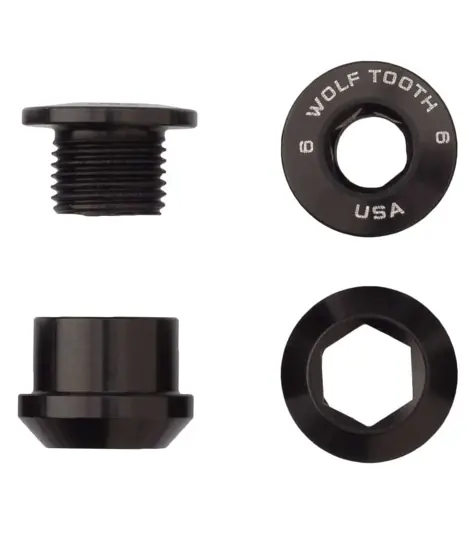 Single Chainring Bolt + Nut For 1X 1