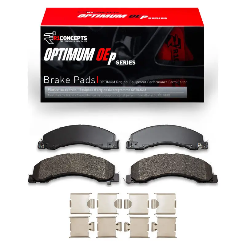 R1 2008-2025 Dodge Ram 4500 Front/Rear R1 Optimum Oe Pads & Hardware Kit 1