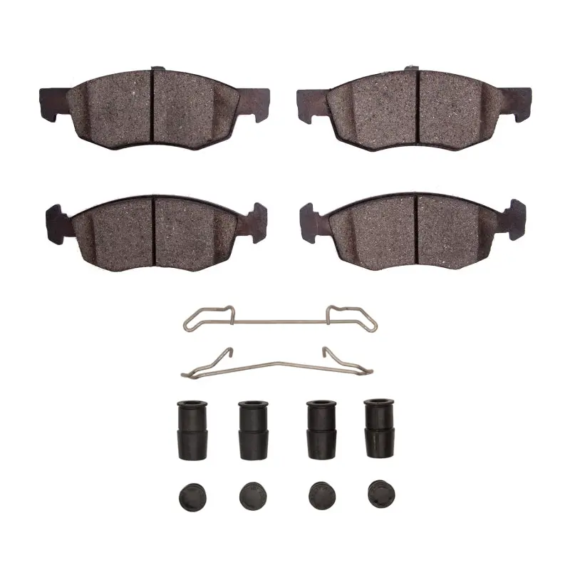 R1 15-18 Dodge Vision (Mexico) Front Ceramic Pads & Hardware Kit 1