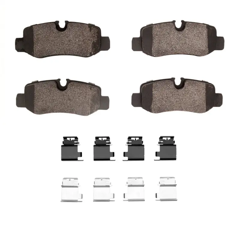 R1 16-23 Mercedes-Benz Metris Rear Semi Met Pads & Hardware Kit 1