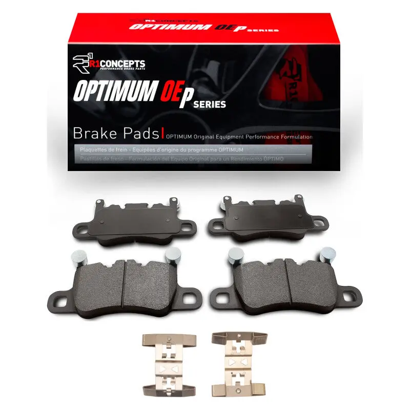 R1 15-24 Bentley Flying Spur Rear Optimum Oe Pads & Hardware Kit 1