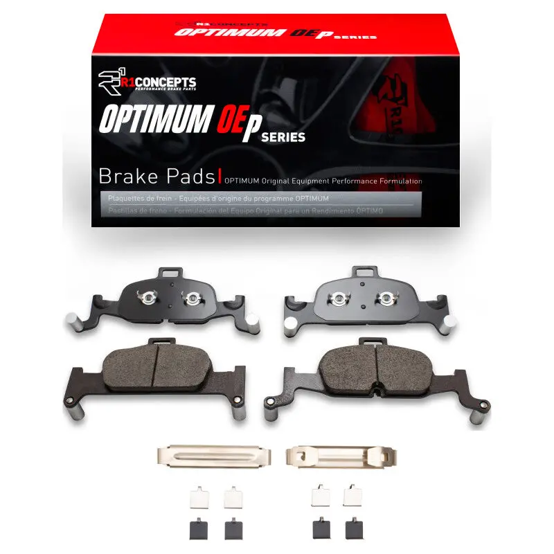 R1 16-25 Audi A4 Allroad Front Optimum Oe Pads & Hardware Kit 1
