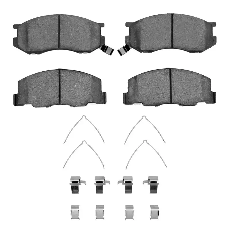 R1 91-97 Toyota Previa Front Euro Ceramic Brake Pads And Hardware Kit 1