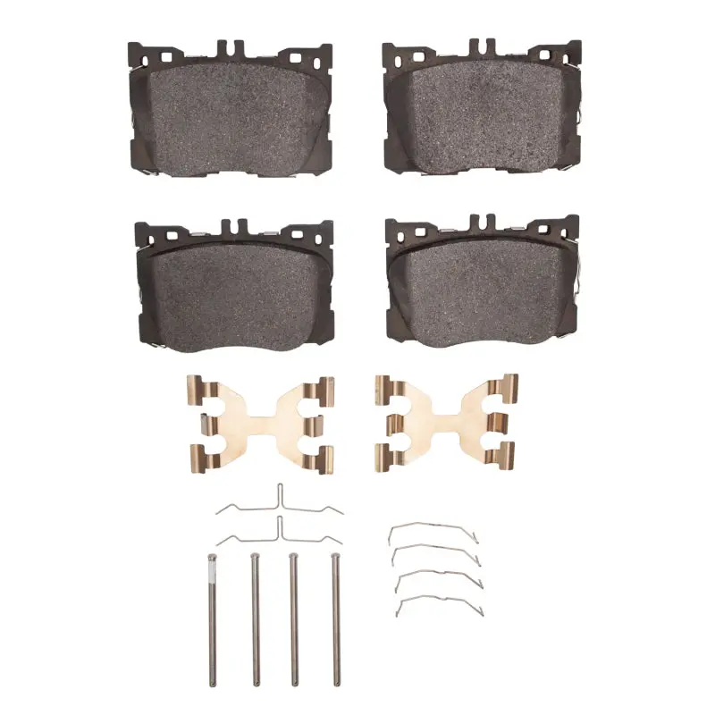 R1 2016-2023 Mercedes-Benz E53 Amg Front R1 Semi Met Pads & Hardware Kit 1
