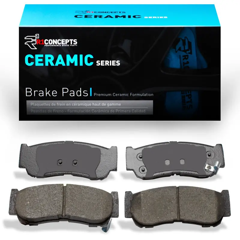 R1 07-25 Chevrolet S10 Max (Mexico) Rear R1 Ceramic Brake Pads 1