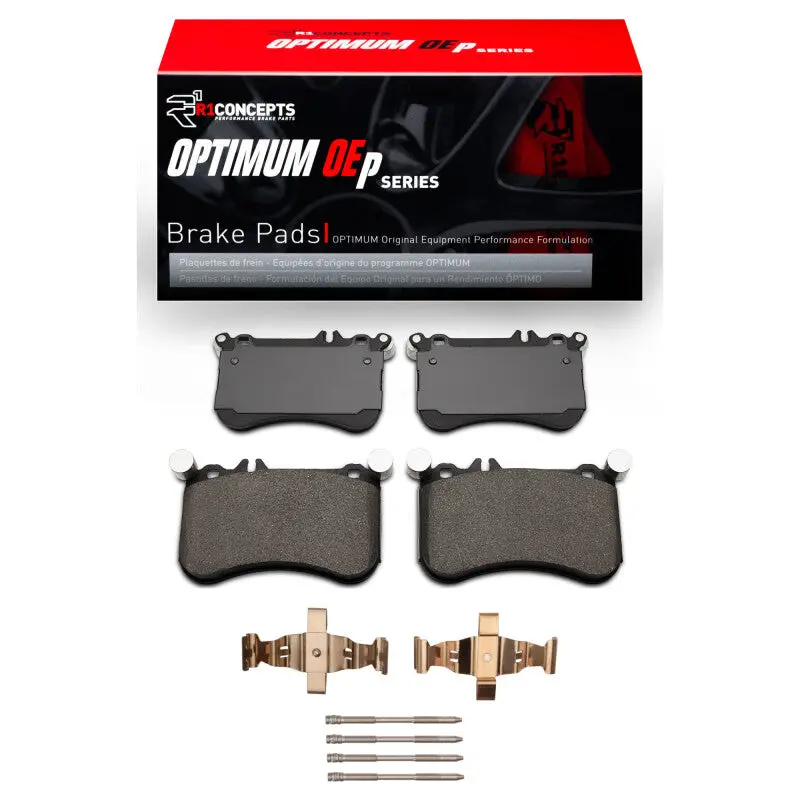 R1 12-18 Mercedes-Benz Cls550 Front Optimum Oe Pads & Hardware Kit 1
