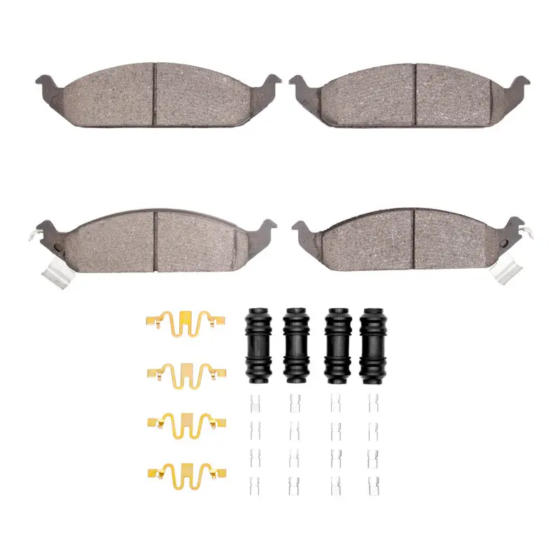 R1 95-00 Chrysler Cirrus Front Semi Met Pads & Hardware Kit 1