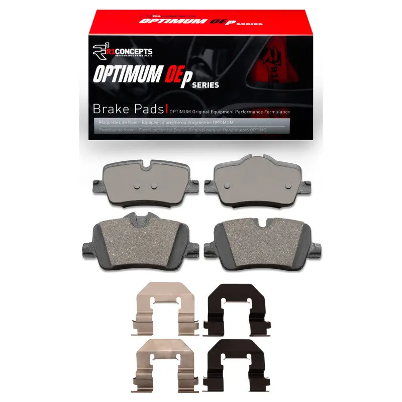 R1 21-24 Bmw 320I (Mexico) Rear Optimum Oe Pads & Hardware Kit 1